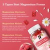 B Beworths 600 Mg Magnesium Glycinate Gummies, Magnesium Supplement Complex, Support Joint & Energy, Vegan & 0-Sugar, 60 Count - 2 of 4
