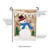 Evergreen Let it Snow Garden Burlap Flag - 3 of 4