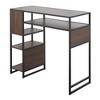 NicBex Dining Table Kitchen Table Display Farmhouse Bar Height Table with Storage Space for Dining Room - 3 of 3