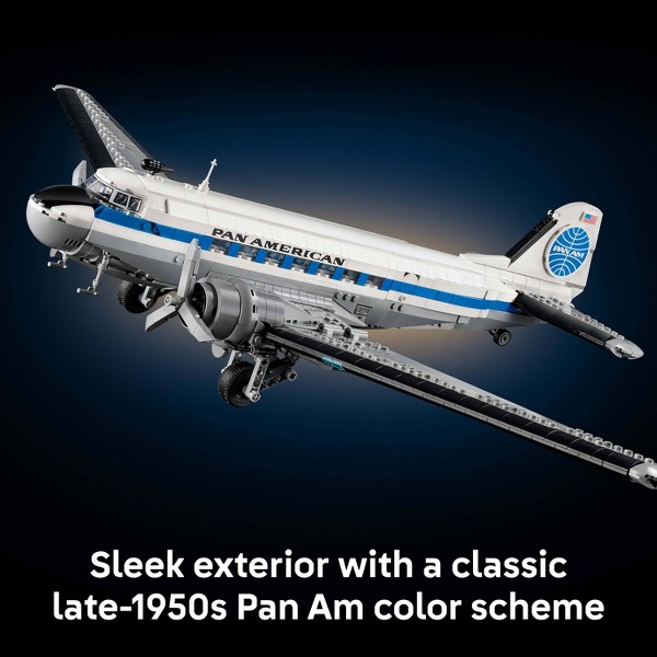LEGO Icons Avión Douglas DC-3 PAN AM 11378 4