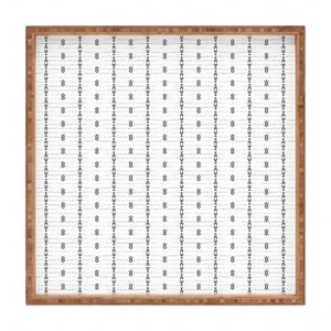 Holli Zollinger FRENCH LINEN TRIBAL STRIPE Bamboo Tray - Deny Designs - 1 of 2