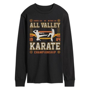 Men's - The Karate Kid - All Valley Karate Champion Long Sleeve Graphic T-Shirt - 1 of 3