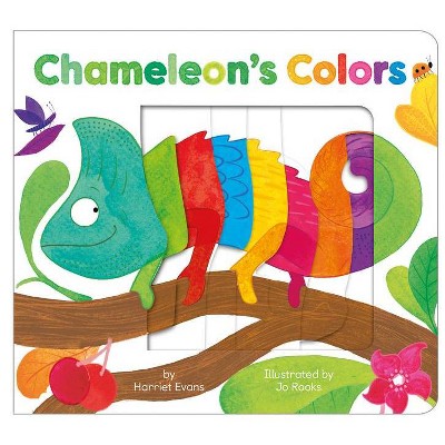 Chameleon's Colors - by  Harriet Evans (Board Book)