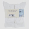 Girls' 6pk Cable Crew Socks - Cat & Jack™ White - image 3 of 3