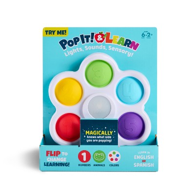 Chuckle & Roar Pop It & Learn - Lights, Sounds, Sensory!
