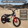 Electric Dirt Bike for Kids, 250W Electric Motorcycle, Electric Balance Bike for Ages 6-12, 3 Speed Settings, 16IN Off-Road Tires - 3 of 4