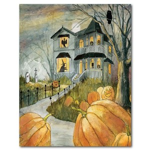 Courtside Market Haunted Patch Gallery-Wrapped Canvas - 1 of 4