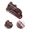 Unique Bargains Women's Fashion Cute Cat Hair Clips 3.35"x2.17"x1.89" Brown 1 Pc - 3 of 3