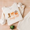 Simply Sage Market Coquette Howdy Fall Lightweight Garment Dyed Sweatshirt - 3 of 4