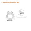 Unique Bargains 304 Stainless Steel Screw Bolt Electronic Repair Automotive Ultra Thin Flat Washers - 2 of 4