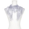 INSPIRE CHIC Women's Crochet Tassel Triangle Shawl Fashion Scarves - 2 of 4