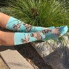 Sloths Performing Yoga Socks (Women's Sizes Adult Medium) from the Sock Panda - 4 of 4