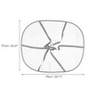 Unique Bargains Folding Durable without Enclosure Drying Basket 1 Pc - 3 of 4