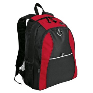 Trendy Port Authority Honeycomb Contrast Backpack - Durable and Versatile Design Perfect for School and Commute - 1 of 4