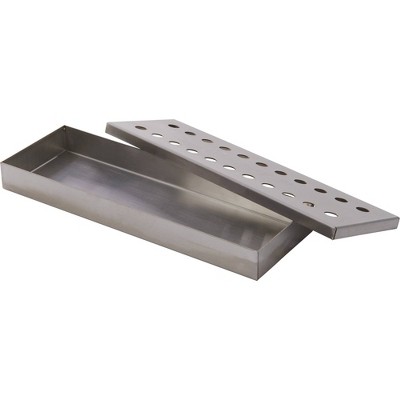 TYTUS Silver Stainless Steel Smoker Box for Grills