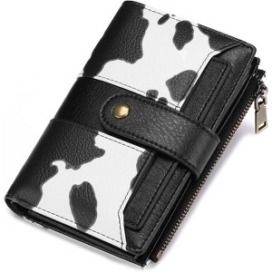 BEAFUP Wallets for Women - Stylish PU Leather Bifold Wallet with RFID Blocking & ID Window - Perfect for Travel,Parties and Shopping - 1 of 4