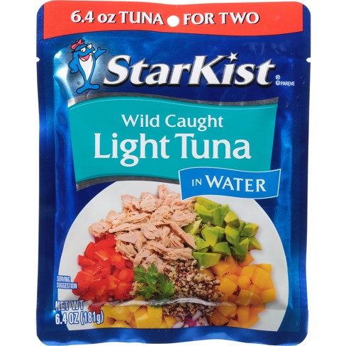 Starkist Chunk Light Tuna In Water Pouch - 6.4oz : Target