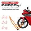 850 LBS Capacity Motorcycle Stand, Front and Rear Combo Motorcycle Lift Stand, Adjustable Rocker Shaft, for Most Sport, Cruiser, Dirt Bikes - 3 of 4