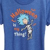 Women's - Dr. Seuss - Halloween Is My Thing Short Sleeve Graphic T-Shirt - 2 of 4