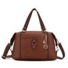 MKF Collection Opal Vegan Leather Lightweight Satchel Bag by Mia K - 2 of 4