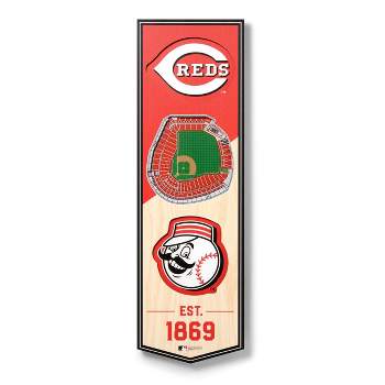 MLB Cincinnati Reds 6"x19" Stadium Banner