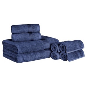 Egyptian Quality Cotton Absorbent Luxury Weight Set by Blue Nile Mills - 1 of 4
