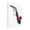 Trademark Fine Art -Mark Ashkenazi 'Saxophone II' Canvas Art - 4 of 4