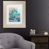 Trademark Fine Art - Beata Czyzowska Young Meet Your Neighbours Matted Framed Art - 2 of 4