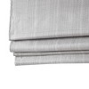 MAYEERTY 39"x64" Light Filtering Home Furnishings Gray Window Roman Shade Indoor Outdoor - 2 of 4