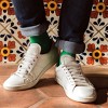 Solid Color Crew Cotton Dress Socks  from the Sock Panda (Men's Sizes, Adult Large) - 2 of 3