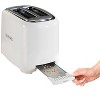 Proctor Silex 2-Slice Toaster - White: Compact Bread Toaster, 700W, Plastic, Easy Clean, 1-Year Warranty - 3 of 4
