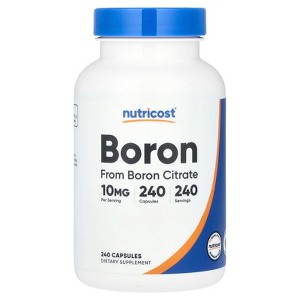 Nutricost Boron, 10 mg , 240 Capsules - 1 of 2