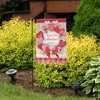 Briarwood Lane Garden Flag 12x18 For Outdoor Valentine's Wreath For Valentine's Love Garden Flag Flags For Outside - 4 of 4