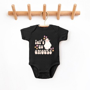 The Juniper Shop Let's Go Ghouls Ghost Baby Bodysuit - 1 of 3