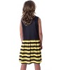 Harry Potter Girls All Houses Crest Logo Tank Stripe Accent Pajama Nightgown - 4 of 4