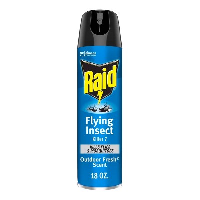 Raid Flying Insect Killer Outdoor Bug Spray - Fresh - 18oz