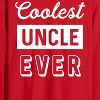 Men's - Instant Message - Coolest Uncle Ever Long Sleeve Graphic T-Shirt - 2 of 4