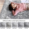 Washable Rug Large Area Rug Soft Non-Slip Backing Stain Resistant Low Pile Vintage Floor Carpet for Bedroom Dining Room - 4 of 4