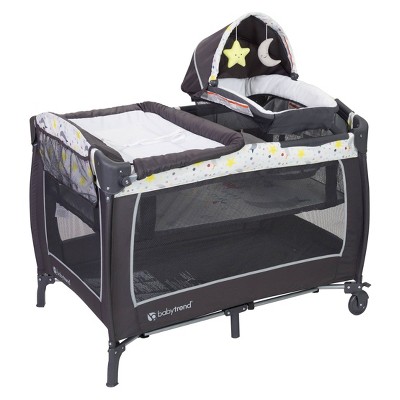 Photo 1 of Baby Trend Lil Snooze Deluxe II Nursery Center - Twinkle Twinkle Little Moon, FACTORY SEALED , (OPENED TO CHECK PRODUCT)