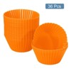 Unique Bargains Silicone Non-Stick Heat Resistant Baking Cups - 3 of 4