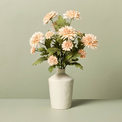 21" Faux Orange Daisy Flower Arrangement - Hearth & Hand™ with Magnolia