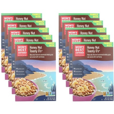 Mom's Best® Honey Nut Toasty O's® Cereal, 13.5 oz - Fred Meyer