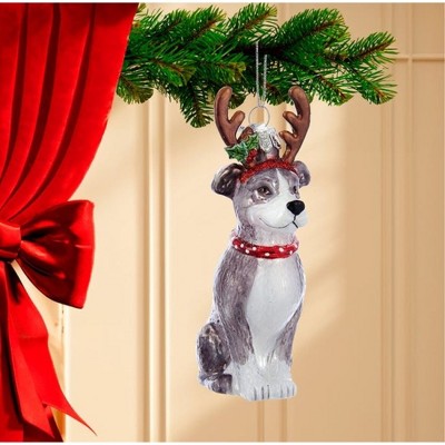 Kurt Adler Noble Gems Pitbull Ornament - Thumbnail 4