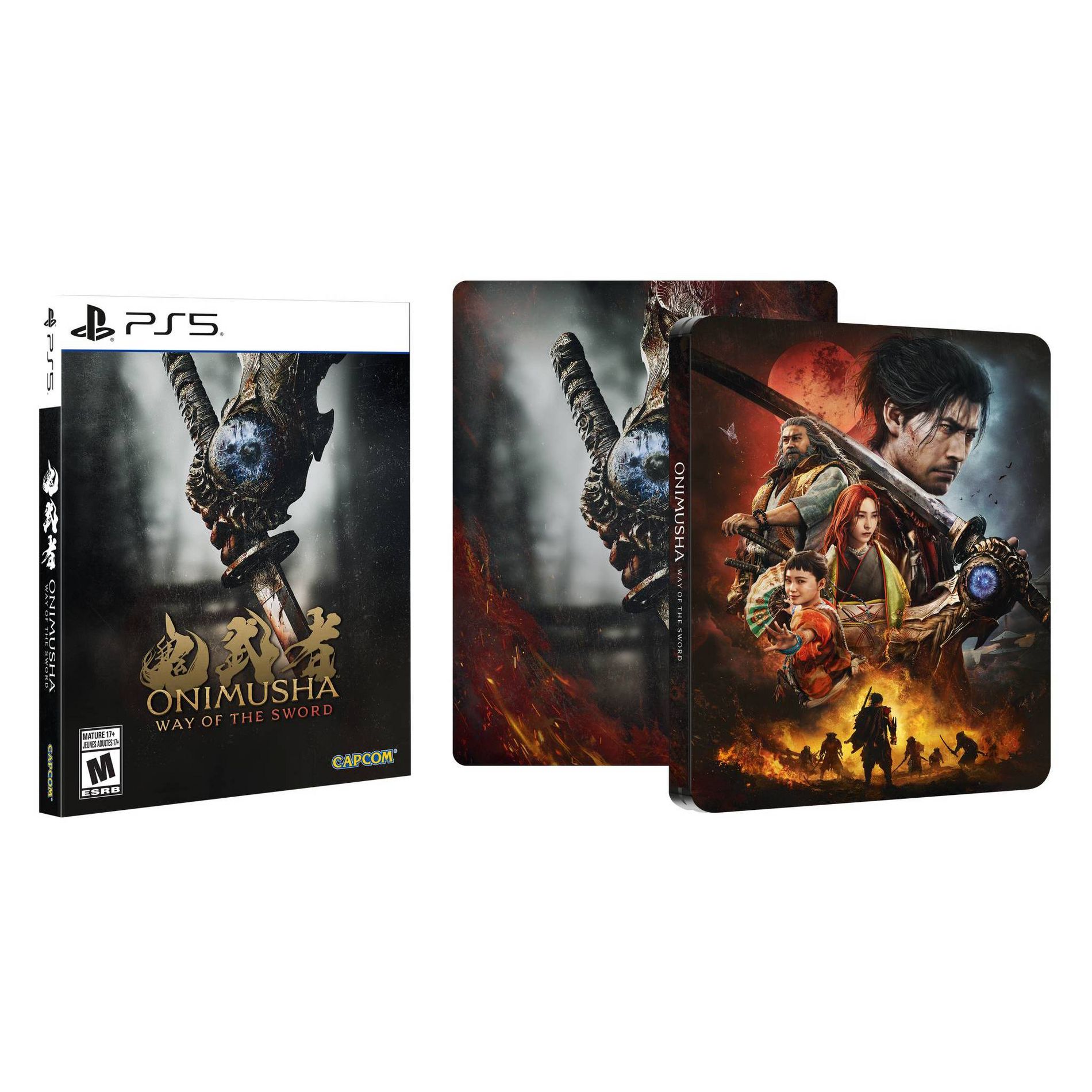 Onimusha: Way of the Sword + Steelbook - PlayStation 5