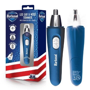Barbasol Men's Nose & Ear LED Lighted Hair Trimmer - 1 of 4