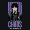 Juniors Wednesday I Cause Chaos Quote T Shirt - 2 of 4