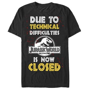 Men's Jurassic World Technical Difficulties T-Shirt - 1 of 4
