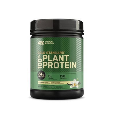Optimum Nutrition Gold Standard Plant Protein Powder - Vanilla 12 servings 15.7oz: 24g Protein, Coconut