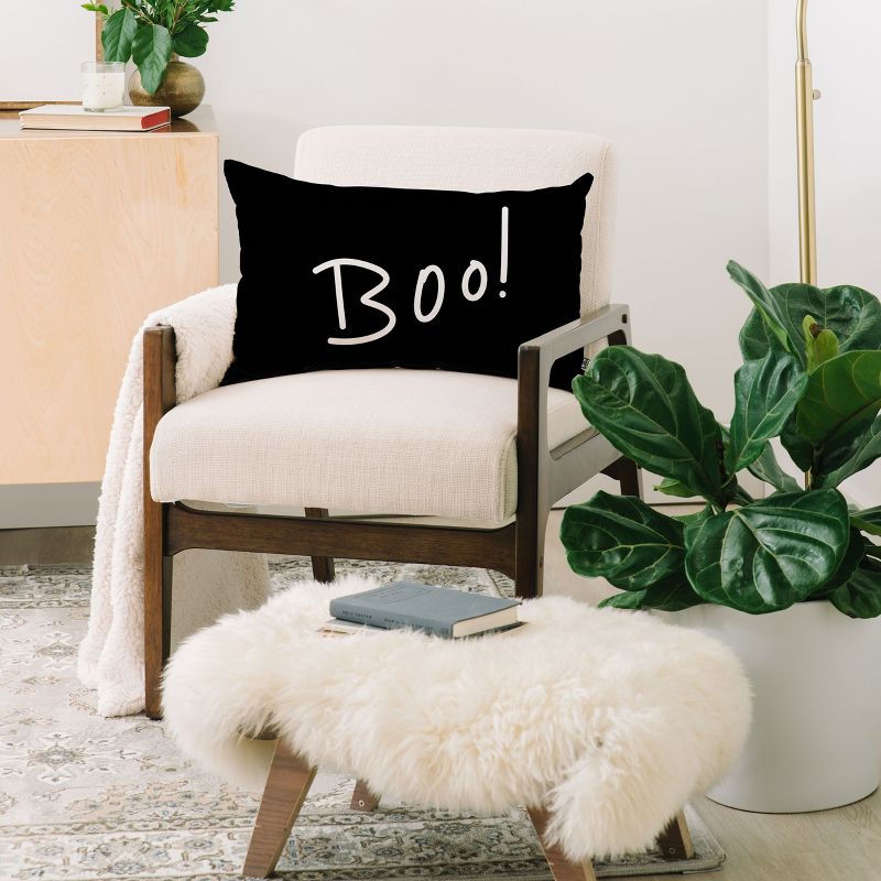 Lisa Argyropoulos Halloween Boo Oblong Throw Pillow - Society6, 2 of 3
