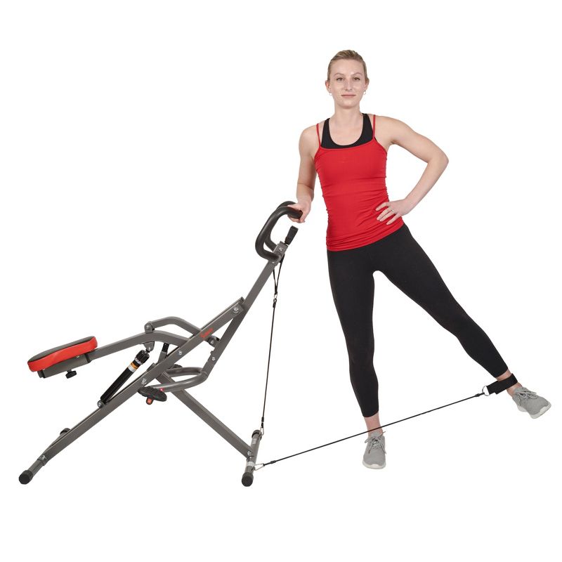 Sunny Health &#38; Fitness Row-N-Ride PRO Squat Assist Trainer, 6 of 26